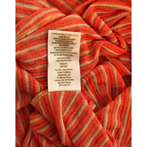 Free People Intimately Nude Combo Striped Sheer Slim Top - Extra Small - NWT - Picture 10 of 10